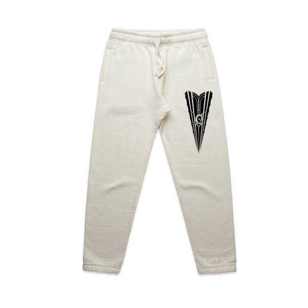 Kids/Youth Trackpants (white print) 3 Thumbnail