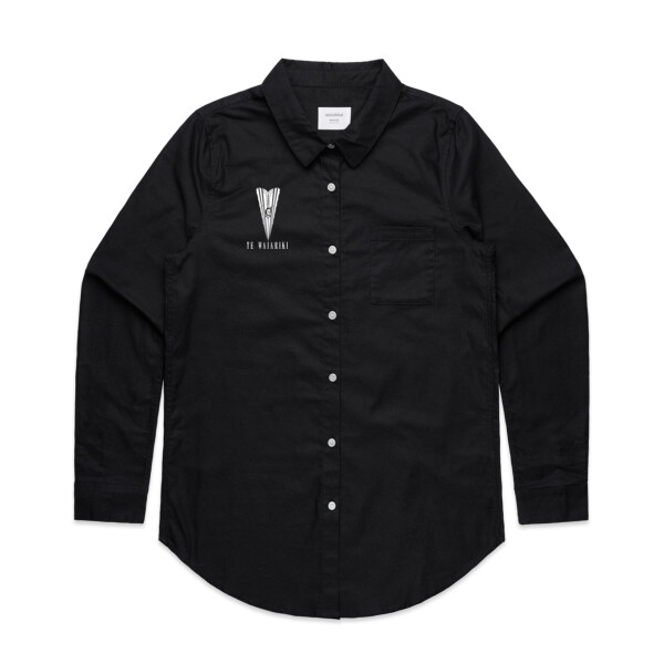 Wahine Kahu Roa (cotton business shirt) Thumbnail